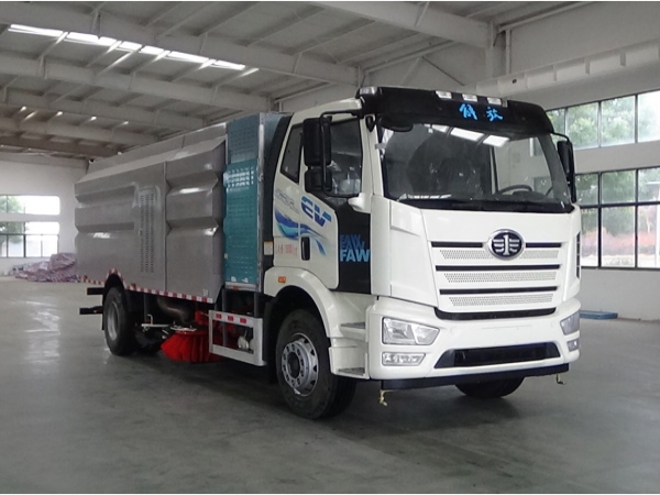 解放纯电动洗扫车