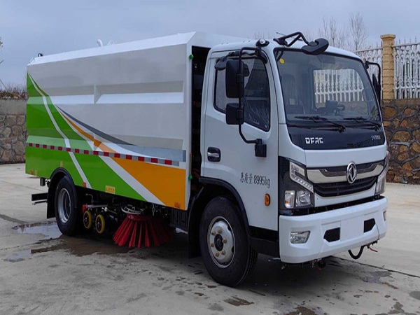 东风8方纯电动洗扫车